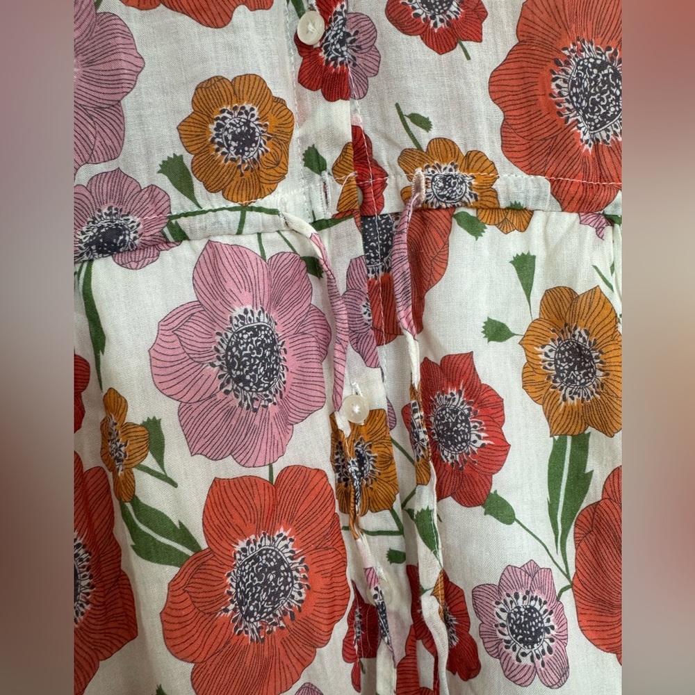 NEW NWOT TROVATA trovata kristi dress in POPPY Small - Picture 9 of 10